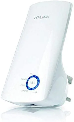 تقویت کننده و توسعه دهنده محدوده وای فای TP-Link TL-WA850RE با سرعت 300 مگابیت در ثانیه و نشانگر سیگنال