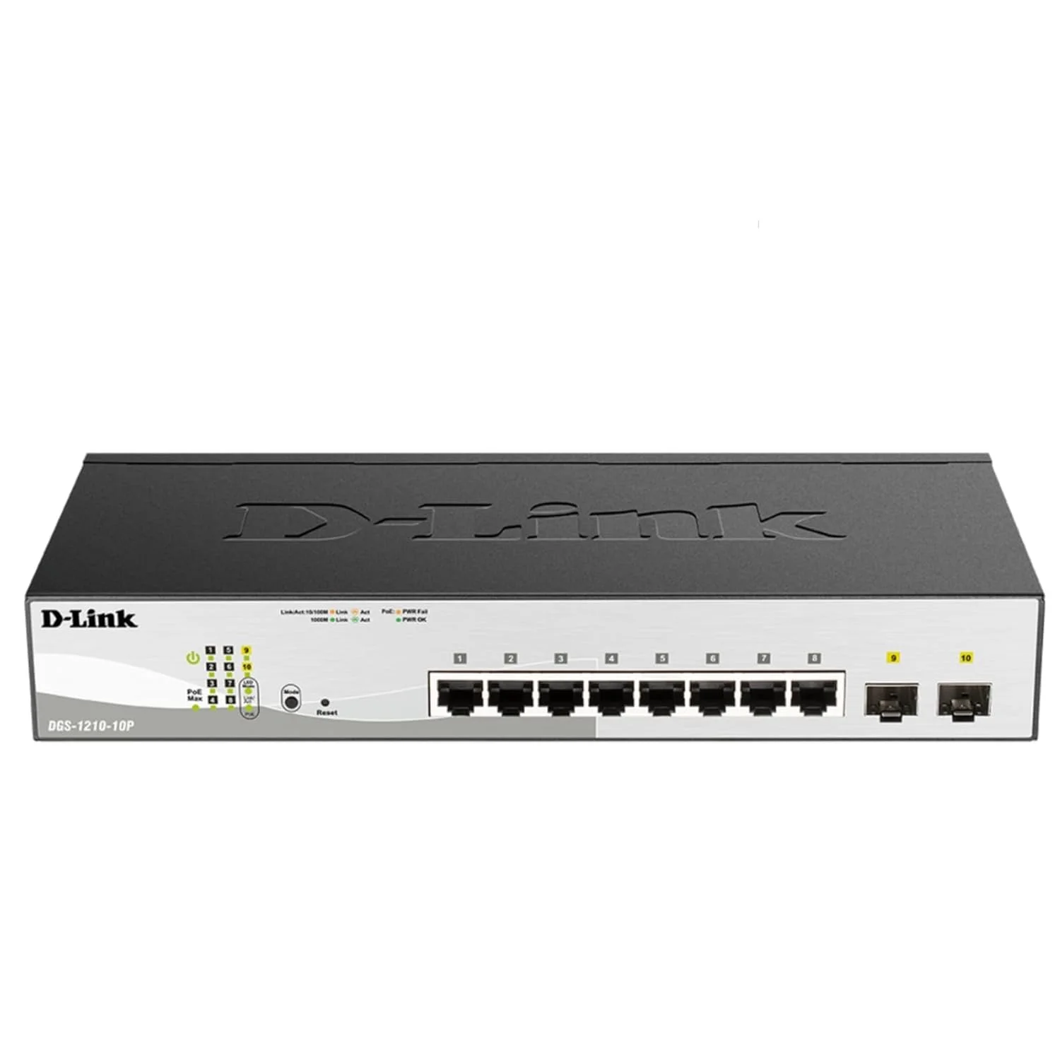 سوئیچ 8 پورت D-Link POE - DGS-1210-10P