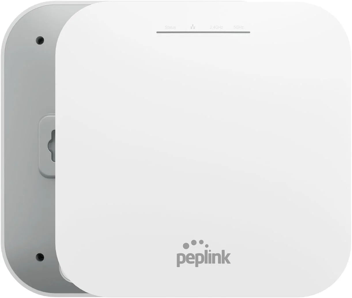 اکسس پوینت اترنت Peplink WiFi AP One AX Lite، وای فای 6 دو بانده 2x2 MIMO، پورت اترنت 1x1 گیگابیت بر ثانیه، آنتن Omni، مدیریت ابری InControl، ادغام یکپارچه با SD-WAN