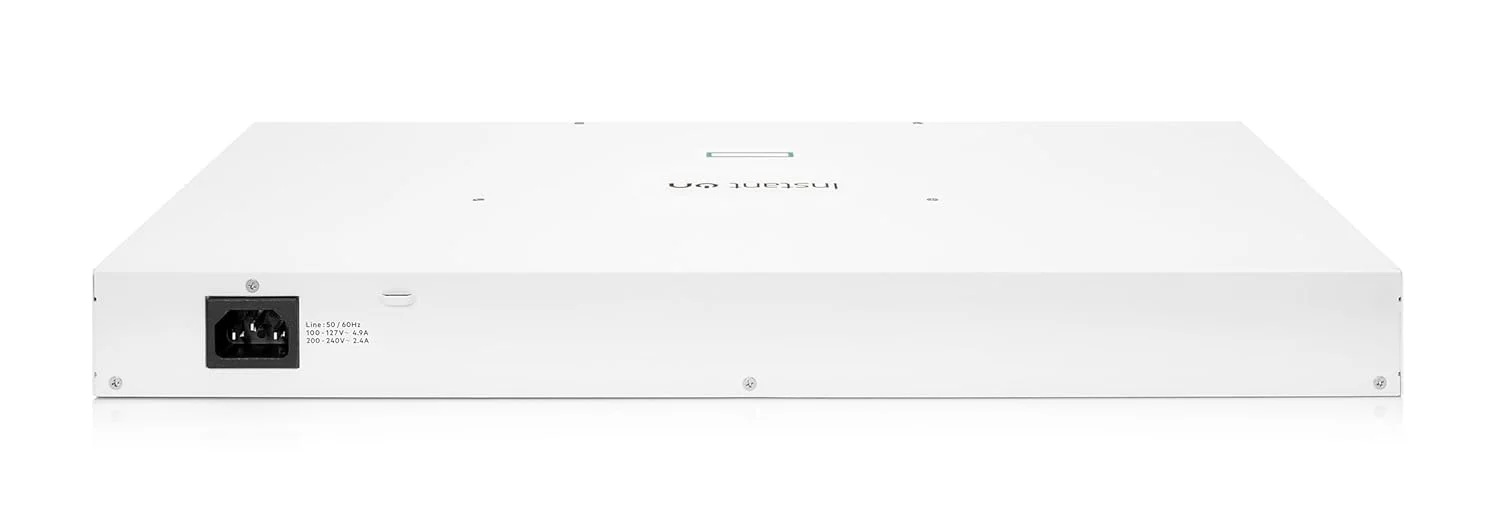 سوئیچ شبکه HPE Networking Instant On سری 1930، 24 پورت گیگابیتی، لایه 2+، اترنت هوشمند با PoE | 24x 1G | 4X SFP+ | 24x CL4 PoE 195W | سیم برق آمریکا (JL683A#ABA) سوئیچ شبکه HPE Networking Instant On سری 1930، 24 پورت گیگابیتی، لایه 2+، اترنت هوشمند با PoE | 24x 1G | 4X SFP+ | 24x CL4 PoE 195W | سیم برق آمریکا (JL683A#ABA)