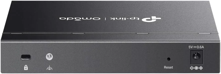 سوئیچ شبکه ۸ پورت گیگابیتی TP-Link ES208G، سوئیچ اترنت Omada، تقسیم کننده اترنت، بدنه فلزی، مدیریت آسان ابری، عملکرد بی صدا، صرفه جویی در انرژی، نصب آسان، رومیزی/نصب روی دیوار