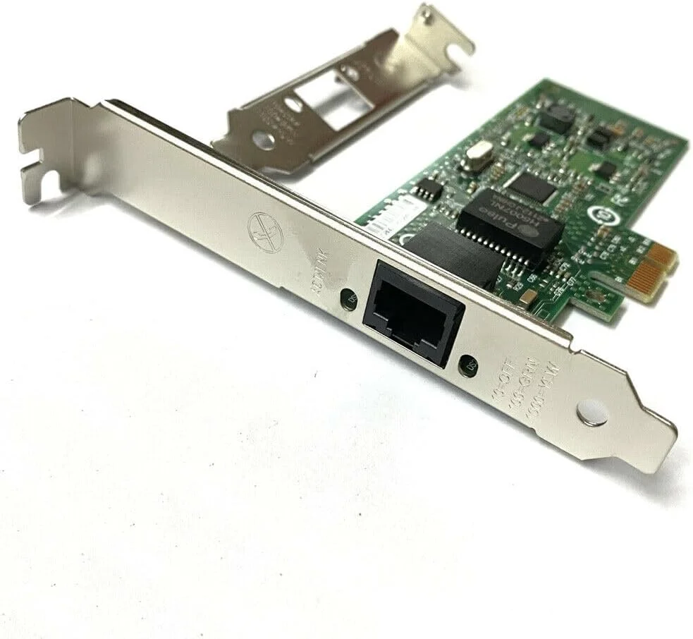کارت شبکه جدید 10/100/1000Mbps PCIE x1 برای Intel EXPI9301CTBLK، پورت 1x RJ45s، آداپتورهای سرور اترنت گیگابیتی NIC PCI-E Lan (I210-T1)