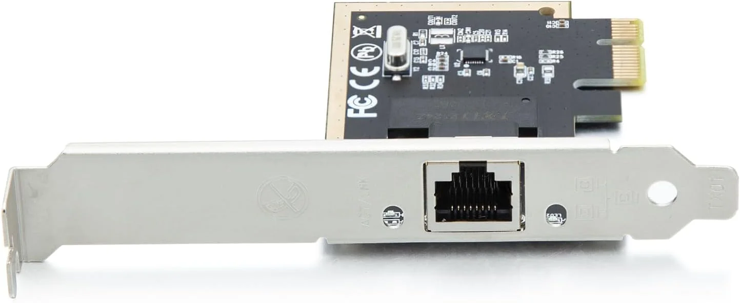 کارت شبکه 10Gtek با سرعت 1 گیگابیت بر ثانیه، دارای یک پورت RJ45، مذاکره خودکار 10/100/1000 مگابیت بر ثانیه، برای رایانه شخصی رومیزی