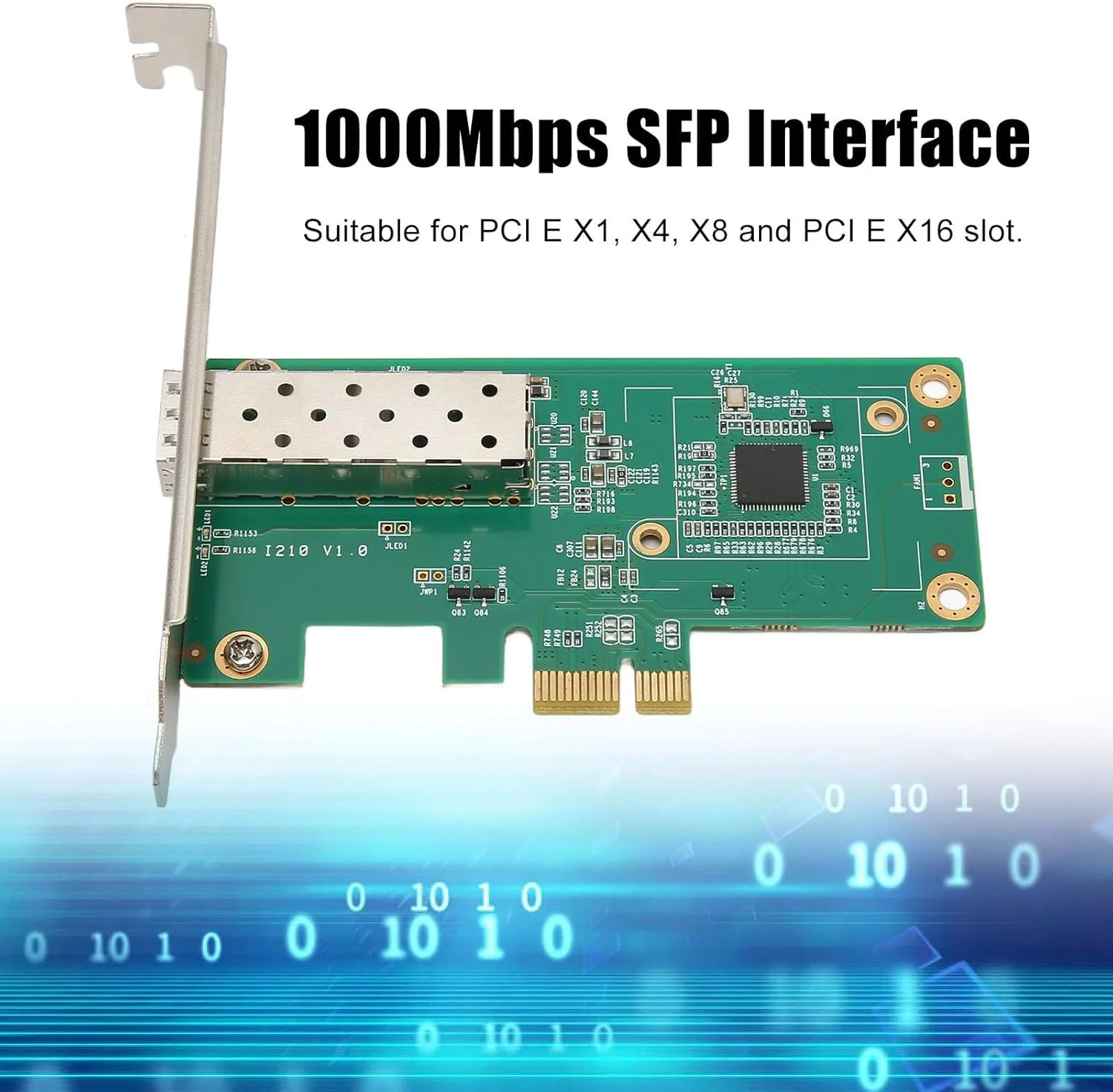 آداپتور شبکه 2.5GBase T PCIe، کارت شبکه PCIe 10/100/1000Mbp، سرور PXE Diskless PCI Express 2.1 2.5GT/s، آداپتور شبکه برای شاسی کامپیوتر