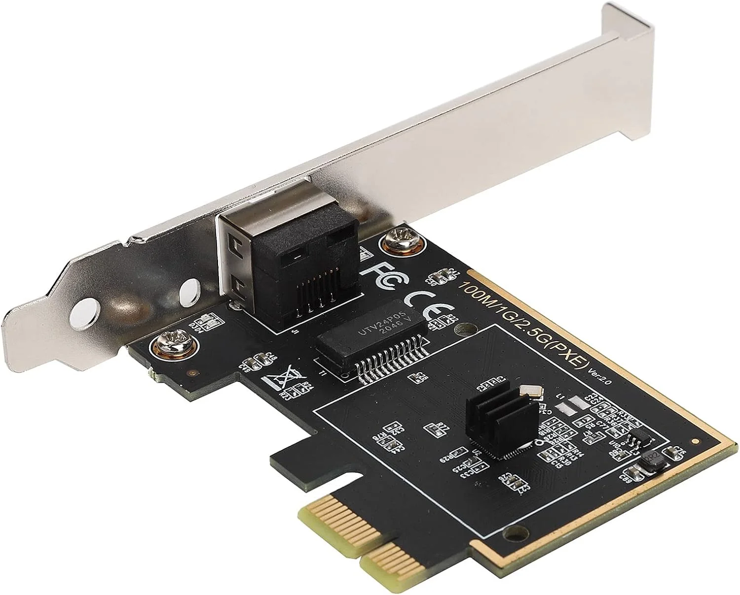 کارت شبکه PCI Express PCI-E با سرعت 2.5 گیگابیت بر ثانیه، آداپتور گیگابیتی PCIE 3000M سیمی، لوازم جانبی کامپیوتر، برای رایانه شخصی رومیزی