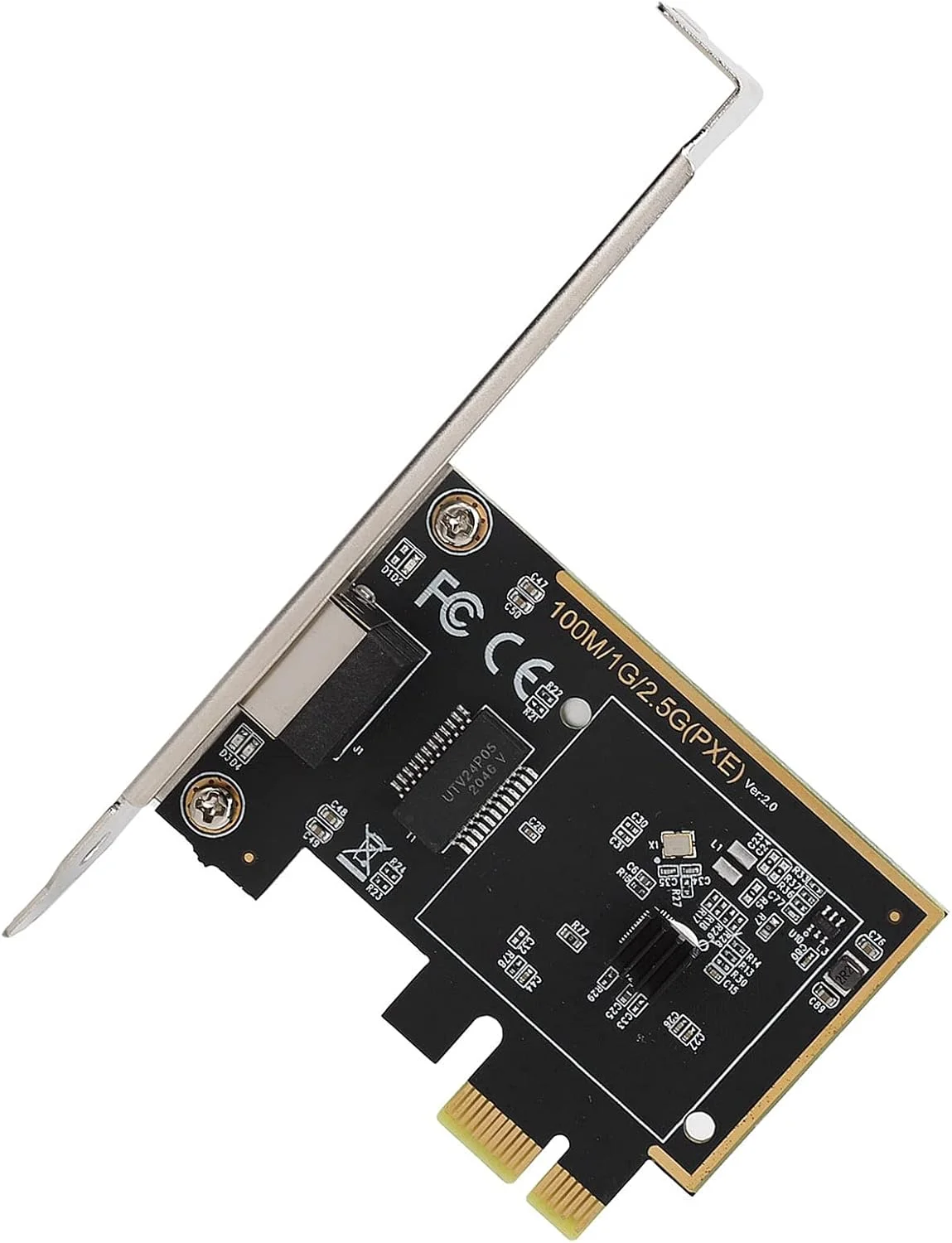 کارت شبکه PCI Express PCI-E با سرعت 2.5 گیگابیت بر ثانیه، آداپتور گیگابیتی PCIE 3000M سیمی، لوازم جانبی کامپیوتر، برای رایانه شخصی رومیزی
