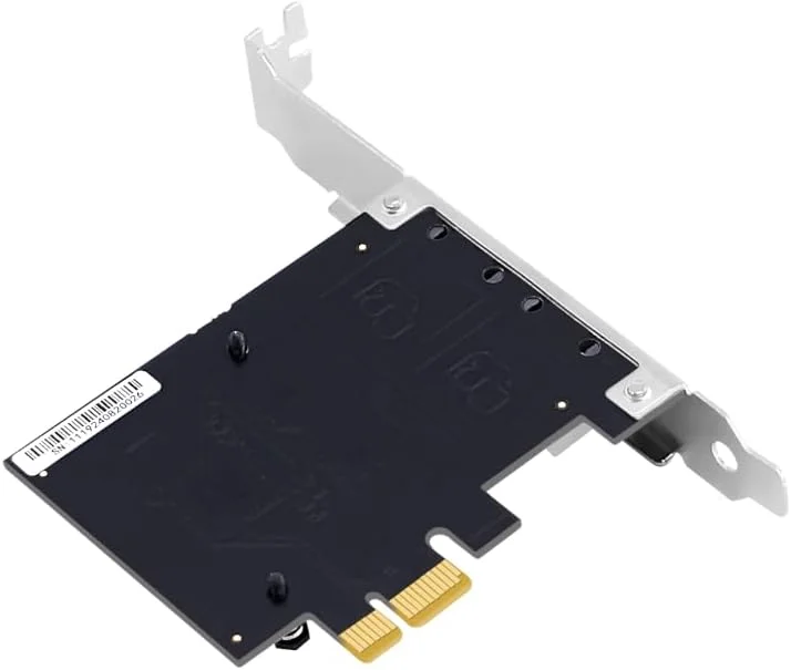 کارت شبکه دو پورت گیگابیتی اترنت PCIe 1X 2.5G 2500Mbps با چیپست دوگانه 8125A2 برای سرور کامپیوتر