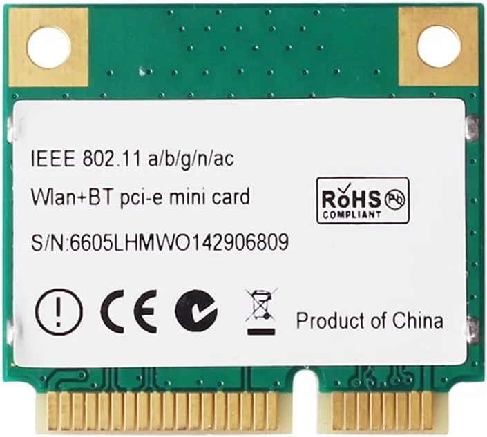 آداپتور Mini Pcie Wifi برای کارت شبکه بی سیم 802.11AC بلوتوث 5.0 2.4G/5GHz مدل 9260AC