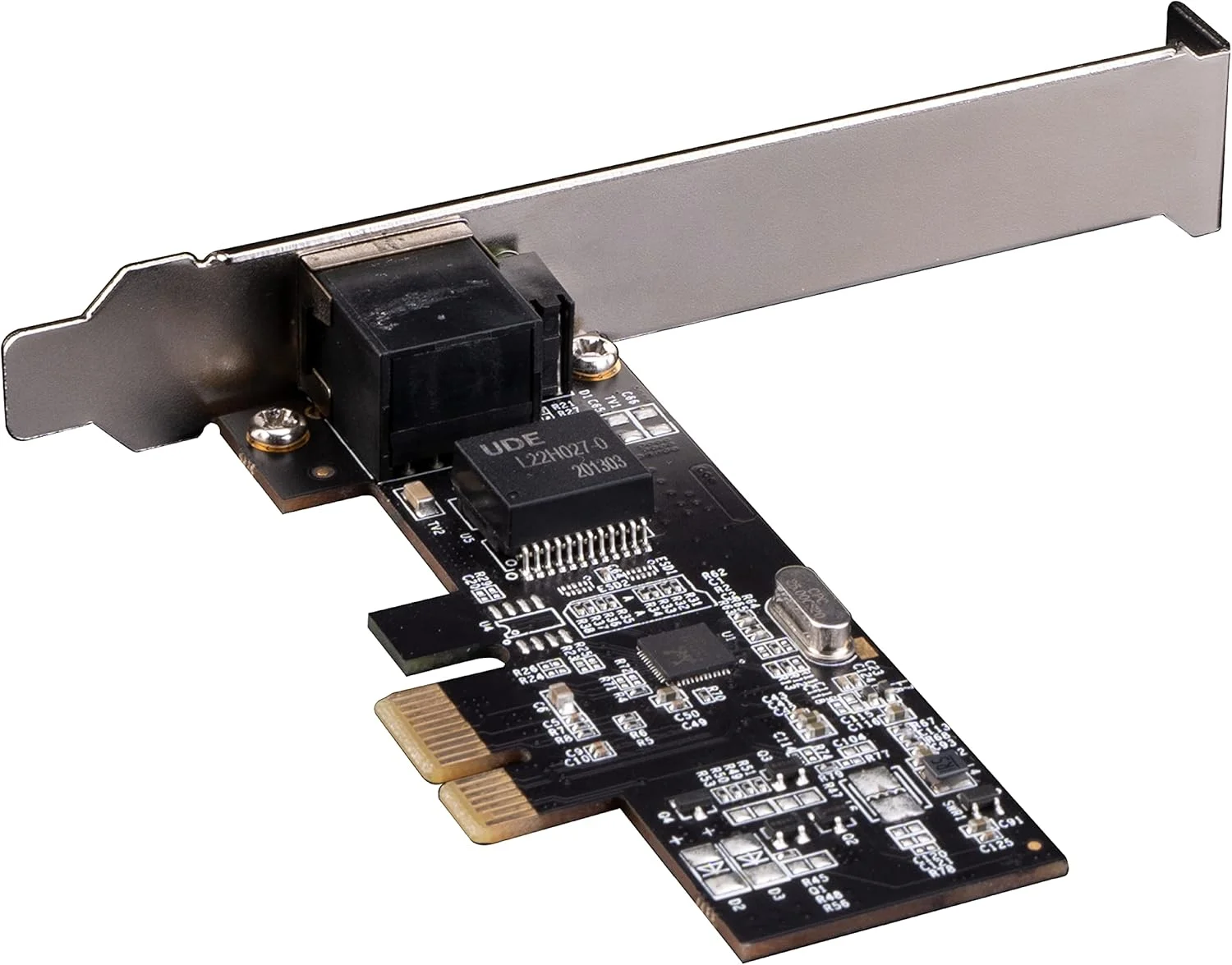 کارت شبکه آکاسا 2.5 گیگابیتی PCIe | 10/100/1000/2500 مگابیت بر ثانیه | پورت اترنت RJ45 | پشتیبانی از کیس های کم ارتفاع | سازگار با Windows 7/8.X / 10 Linux 4.x یا بالاتر | AK-PCCE25-01