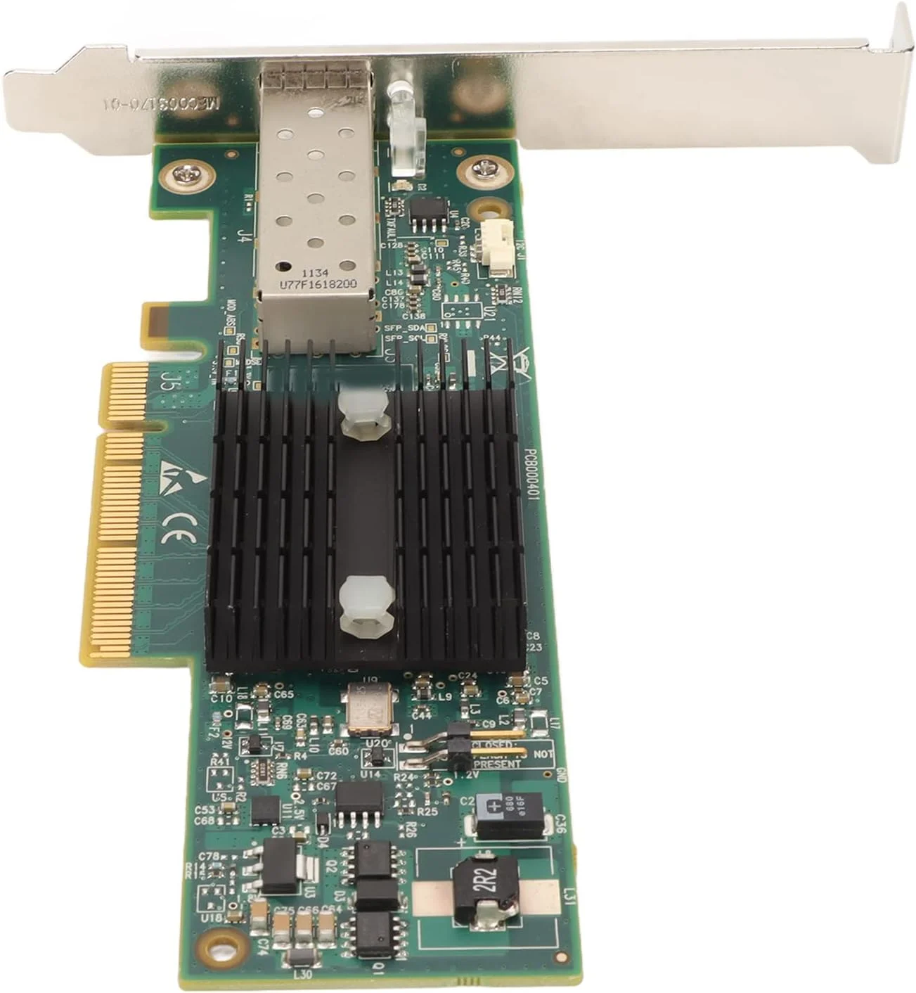 کارت شبکه آکوزون 10Gb PCI-E NIC، آداپتور MNPA19X-R PCIE 10Gbps، اتصال دهنده X 2 Mnpa19x-r-10GB کارت یا سرور کامپیوتر، شبکه 10Gbps X8 کانال و X16 اسلات سرور