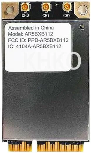کارت شبکه وای فای بی سیم 450M PCIe مدل AR5BXB112 AR9380 مناسب برای A1312 27 اینچی و A1311 21.5 اینچی