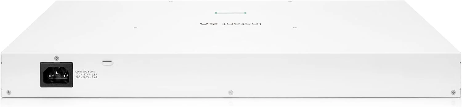 سوئیچ اترنت 24 پورت گیگابیتی هوشمند Aruba Instant On 1930 با قابلیت PoE | 24x 1G | 4x SFP+ | 24x CL4 PoE (370W) | کابل برق UK (JL684B#ACC)