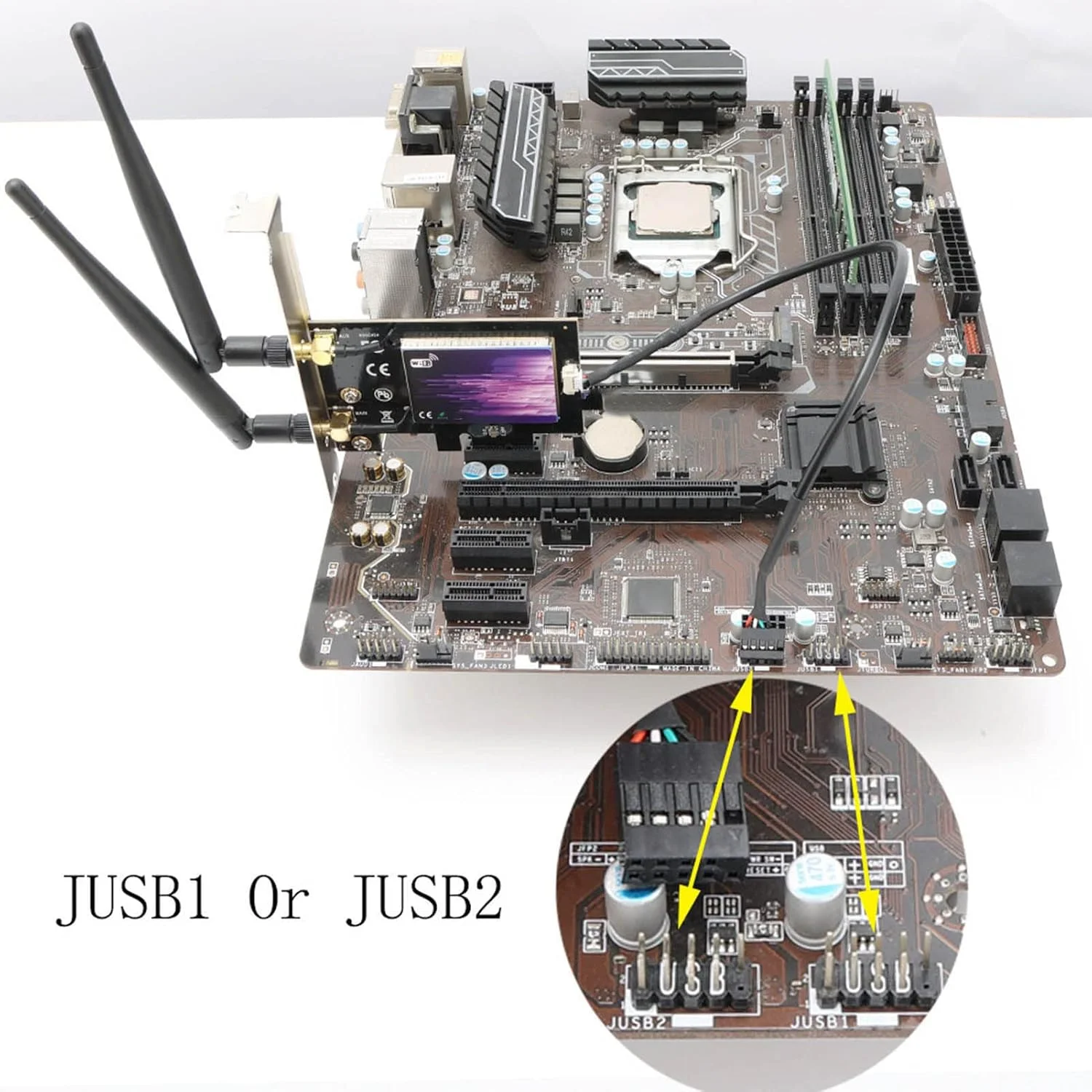 کارت شبکه بی سیم PCIE وای فای 6 بلوتوث 5.2 Bewinner، آداپتور گیگابیتی سه بانده کارت شبکه بی سیم PCIE 3000 مگابیت در ثانیه، سازگار با IEEE 802.11 ac/b/g/n کارت شبکه بی سیم PCIE وای فای 6 بلوتوث 5.2 Bewinner، آداپتور گیگابیتی سه بانده کارت شبکه بی سیم PCIE 3000 مگابیت در ثانیه، سازگار با IEEE 802.11 ac/b/g/n