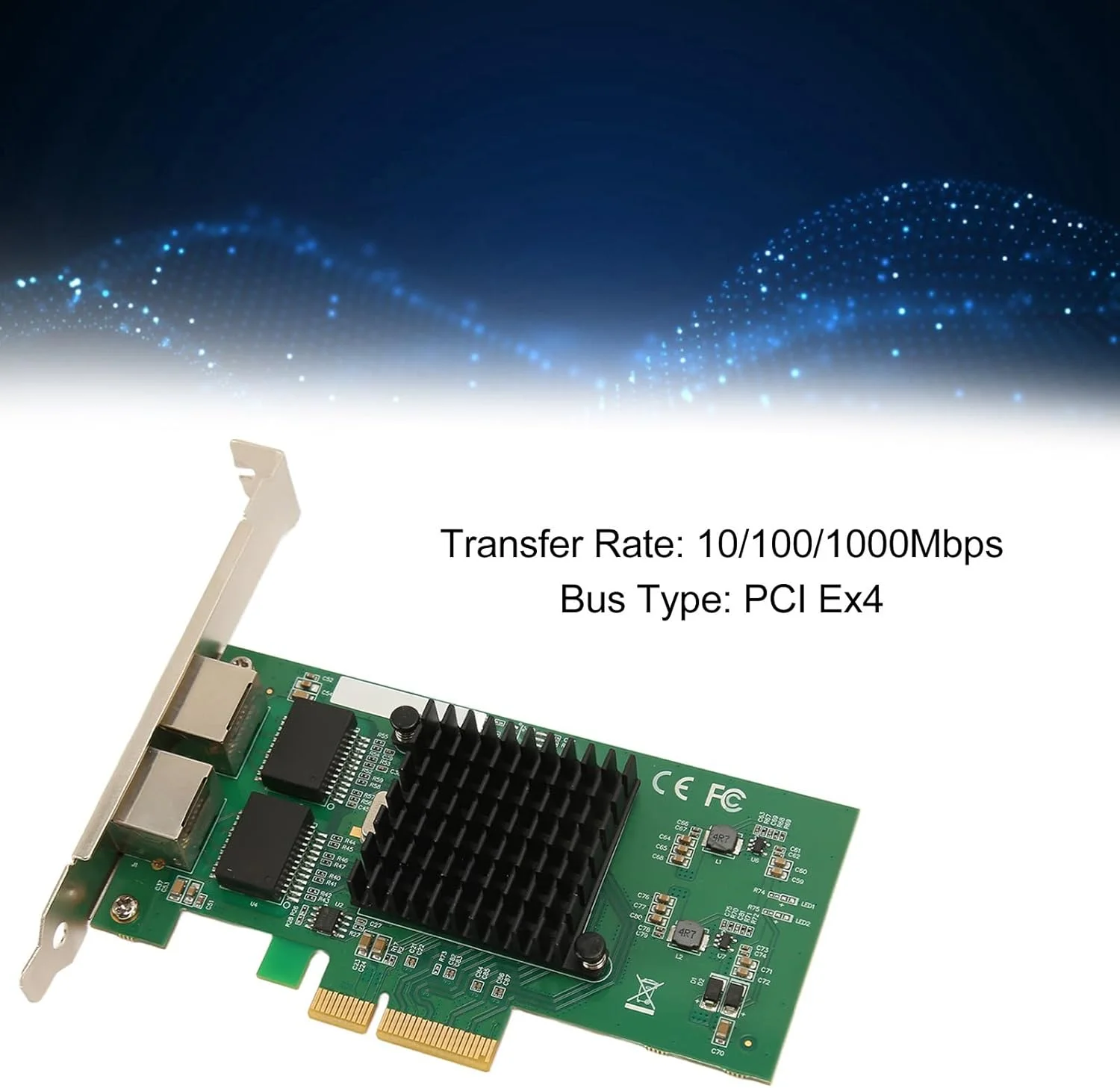 کارت شبکه سرور اترنت گیگابیتی Bewinner PCIE Express X4 10 100 1000Mbps، آداپتور شبکه سرور پورت RJ45، کارت شبکه برای کامپیوتر رومیزی کارت شبکه سرور اترنت گیگابیتی Bewinner PCIE Express X4 10 100 1000Mbps، آداپتور شبکه سرور پورت RJ45، کارت شبکه برای کامپیوتر رومیزی