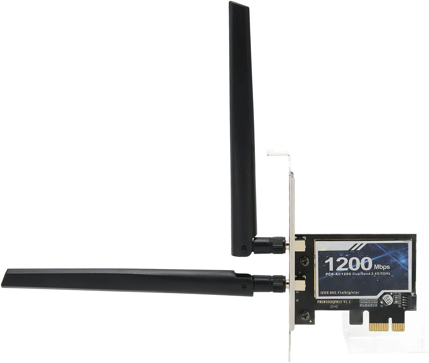 کارت شبکه PCIe Bewinner، کارت اترنت گیگابیتی PCI Express با سرعت 867 مگابیت بر ثانیه، کارت شبکه گیگابیتی اتصال بلوتوث با آنتن دوتایی برای کیس کامپیوتر