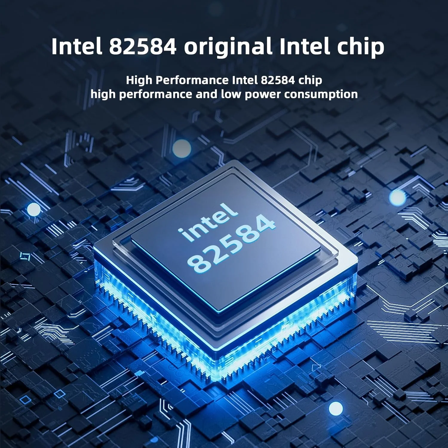 کارت شبکه گیگابیتی اترنت Buacoz PCIE با تراشه Intel 82574، کارت NIC تک پورت RJ45 LAN، کارت شبکه سرور PCI Express، آداپتور شبکه بدون دیسک مدل 9301CT