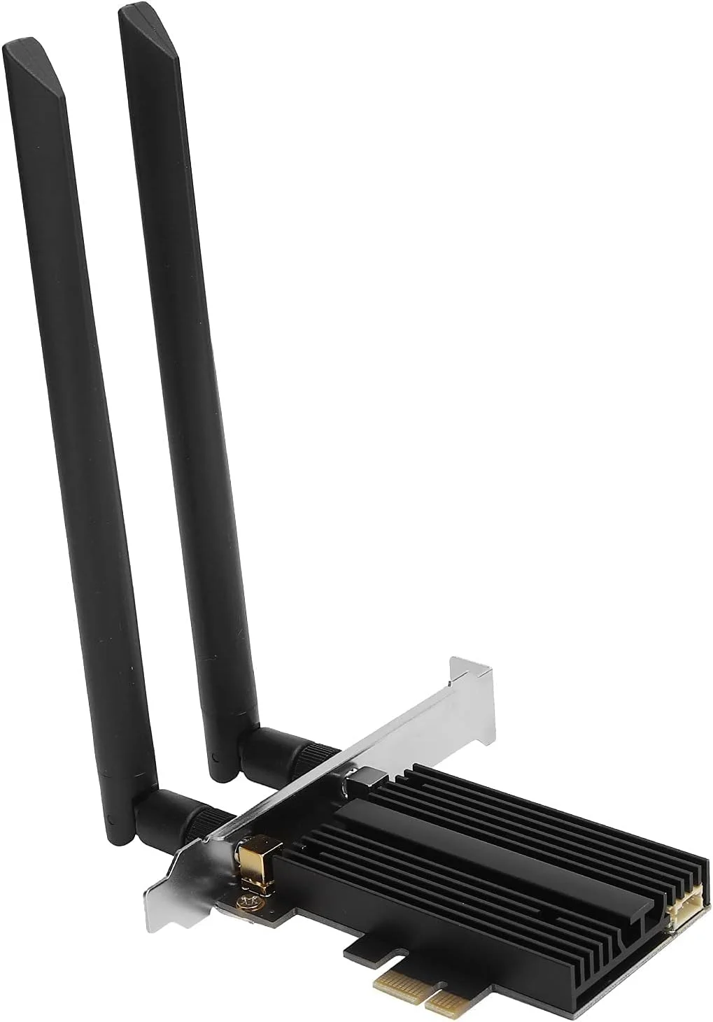 کارت شبکه PCI-E وای فای برای کامپیوتر، آداپتور بلوتوث گیگابیتی 3000M وای فای 6E PCI-E سازگار با X4/X8/X16، آداپتور کارت شبکه بی سیم برای AX210 Pro