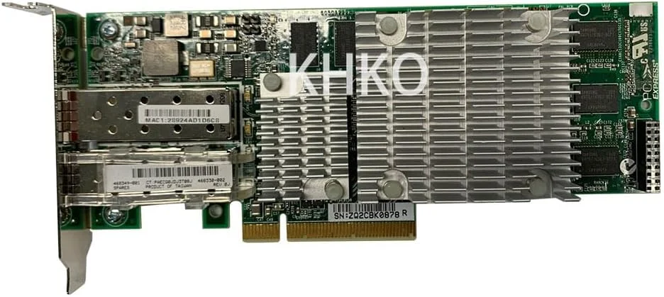 آداپتور سرور اترنت 10 گیگابیتی SFP+ PCIe مدل 468349-001 SFP+، کارت شبکه/اترنت مدل 468349-001 468332-B21 NC522SFP