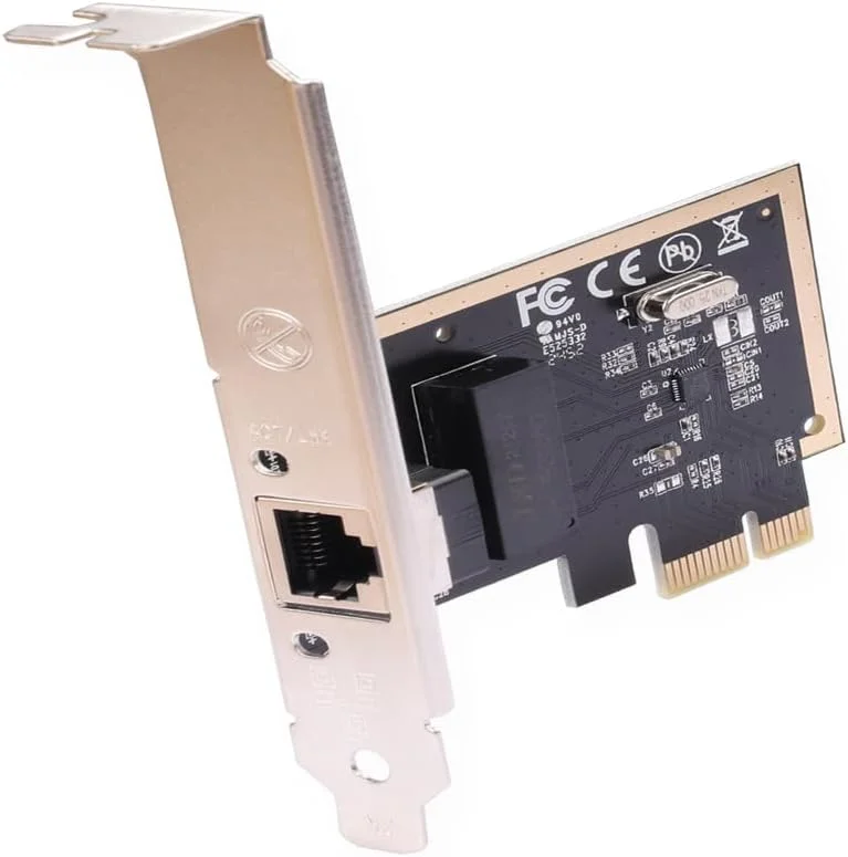 کارت شبکه گیگابیتی اترنت IO Crest PCIe - پورت مستقل 1000 مگابیت بر ثانیه، تراشه Realtek RTL8115H، پشتیبانی از LACP/Bridge/NAS/Soft Router، سازگار با ویندوز/لینوکس/سرور (PCIe x1 تا x16)