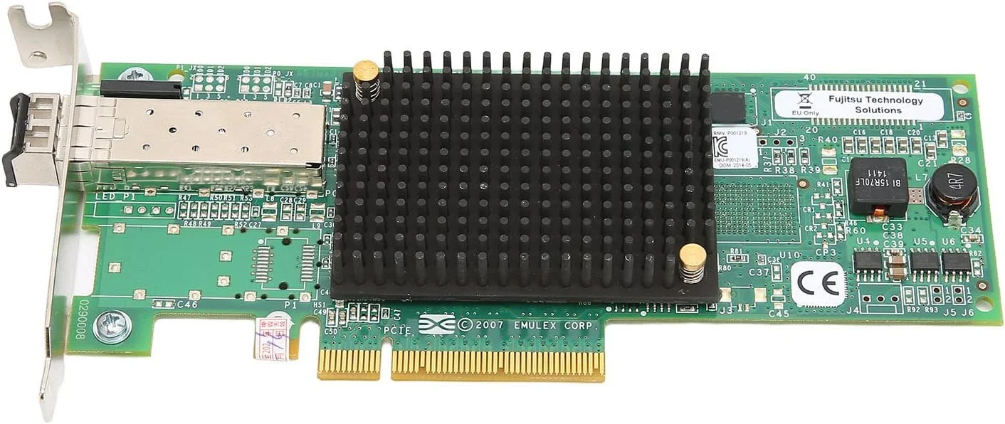 آداپتور کارت PCI Express، آداپتور شبکه PCIE تک مسیره PCIE 2.0x8 آداپتور گذرگاه میزبان کانال فیبر، آداپتور شبکه، پشتیبانی از 8 گیگابیت بر ثانیه 4 گیگابیت بر ثانیه 2 گیگابیت بر ثانیه