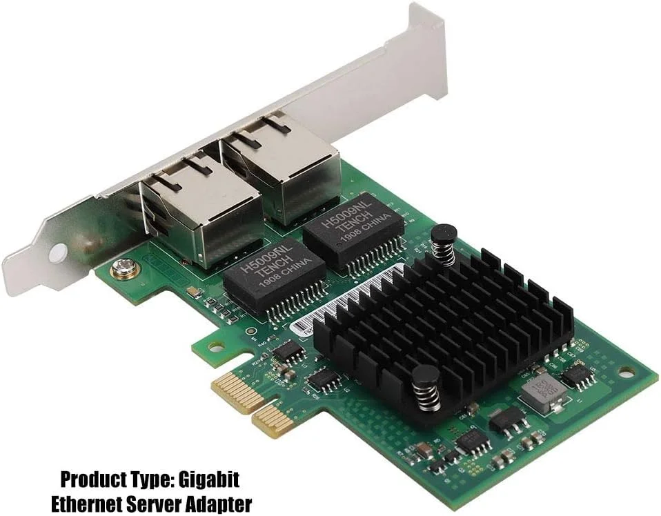 کارت شبکه رابط میزبان PCI Express، آداپتور شبکه دو پورت PCI-E، کارت Plug and Play، پشتیبانی از 10/100/1000 مگابیت بر ثانیه در هر پورت کارت شبکه رابط میزبان PCI Express، آداپتور شبکه دو پورت PCI-E، کارت Plug and Play، پشتیبانی از 10/100/1000 مگابیت بر ثانیه در هر پورت