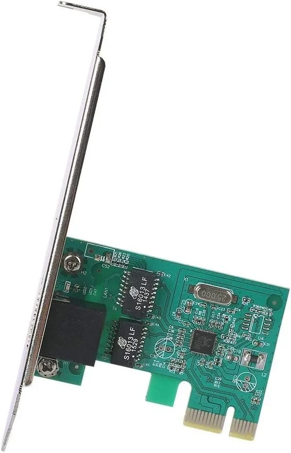 کارت شبکه گیگابیتی PCI-E با سرعت 1000 مگابیت بر ثانیه، کارت شبکه اترنت RJ45 10/100/1000M