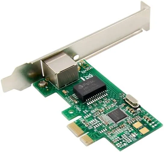 آداپتور کارت شبکه تک پورت گیگابیتی 1 پورت RJ45 PCIe x1 با چیپ Intel I211 1GbE Lan، کنترلر اترنت 1000M PCI Express 1X