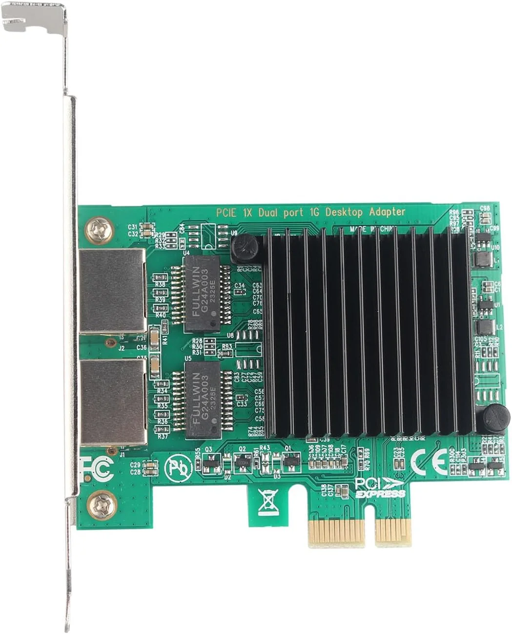 کارت شبکه PCIE با چیپ Intel RT8111F، آداپتور شبکه همگرا 1 گیگابیت، کارت اترنت PCI Express 2.0 X1 با دو پورت مسی RJ45، کارت توسعه برای ویندوز سرور و لینوکس کارت شبکه PCIE با چیپ Intel RT8111F، آداپتور شبکه همگرا 1 گیگابیت، کارت اترنت PCI Express 2.0 X1 با دو پورت مسی RJ45، کارت توسعه برای ویندوز سرور و لینوکس