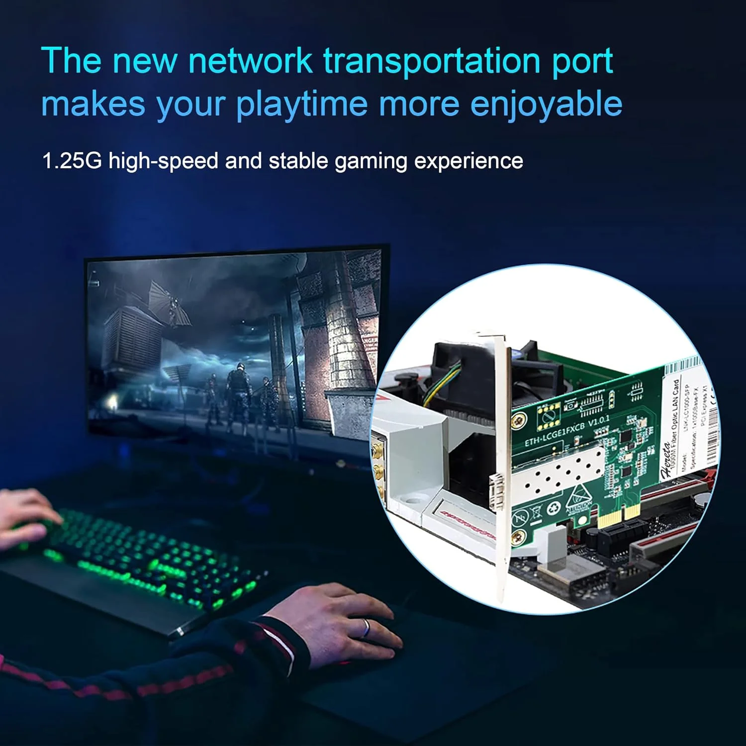 کارت شبکه گیگابیتی اترنت PCIE با پورت SFP، آداپتور LAN فیبر نوری برای رایانه شخصی رومیزی، پشتیبانی از ویندوز سرور/ویندوز، آداپتور شبکه PCIe Express لینوکس کارت شبکه گیگابیتی اترنت PCIE با پورت SFP، آداپتور LAN فیبر نوری برای رایانه شخصی رومیزی، پشتیبانی از ویندوز سرور/ویندوز، آداپتور شبکه PCIe Express لینوکس