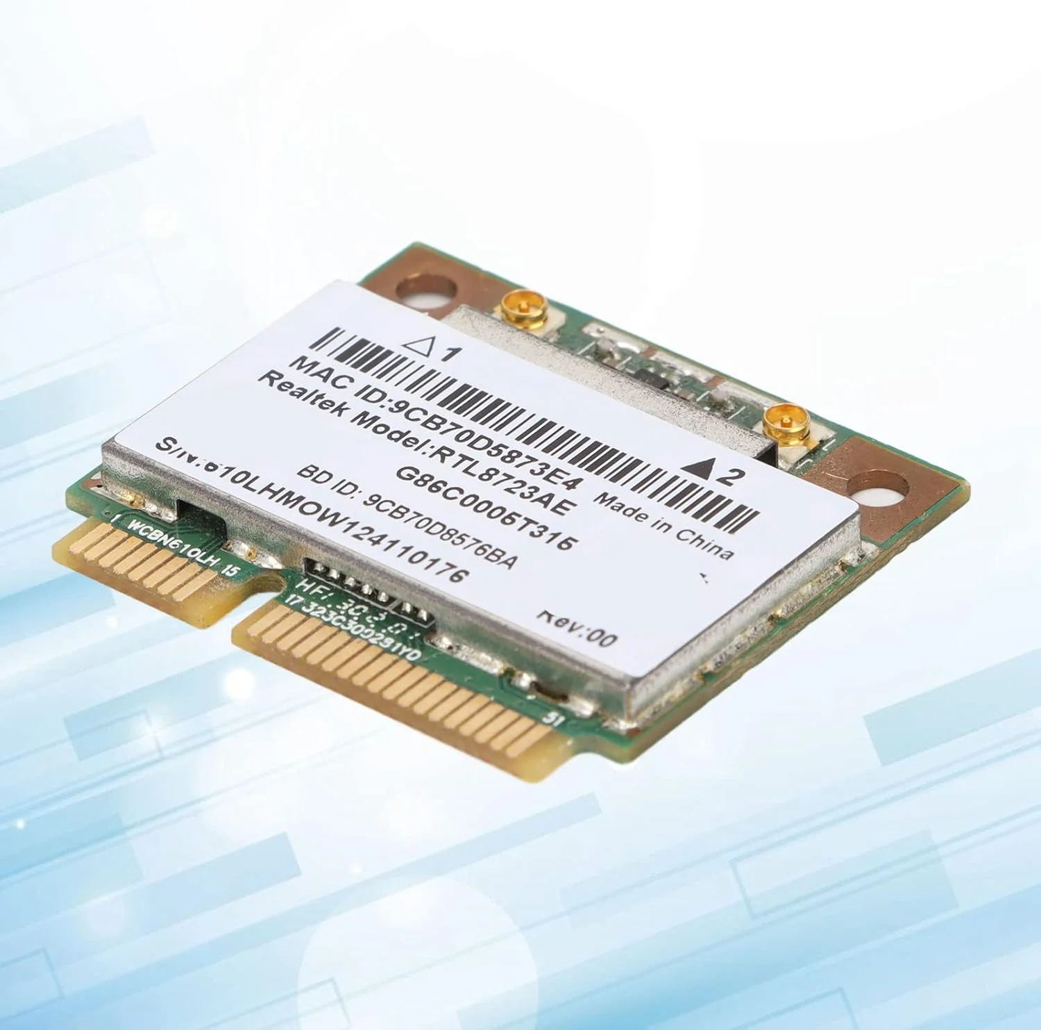 کارت شبکه بیسیم HJIHVGU، کارت شبکه بیسیم PCIE با سرعت بالا، نصب آسان 802.11b/g/n برای کامپیوتر و رایانه شخصی کارت شبکه بیسیم HJIHVGU، کارت شبکه بیسیم PCIE با سرعت بالا، نصب آسان 802.11b/g/n برای کامپیوتر و رایانه شخصی