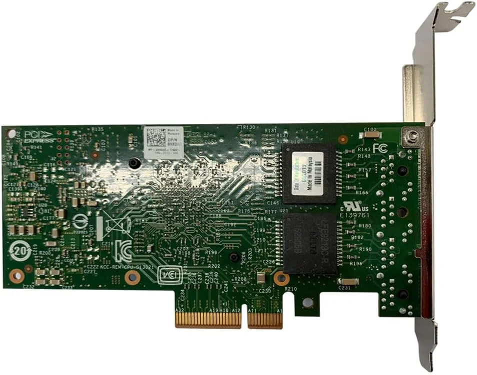 کارت شبکه سرور اترنت X8DHT I350-T4 چهار پورت گیگابیتی PCIe X4