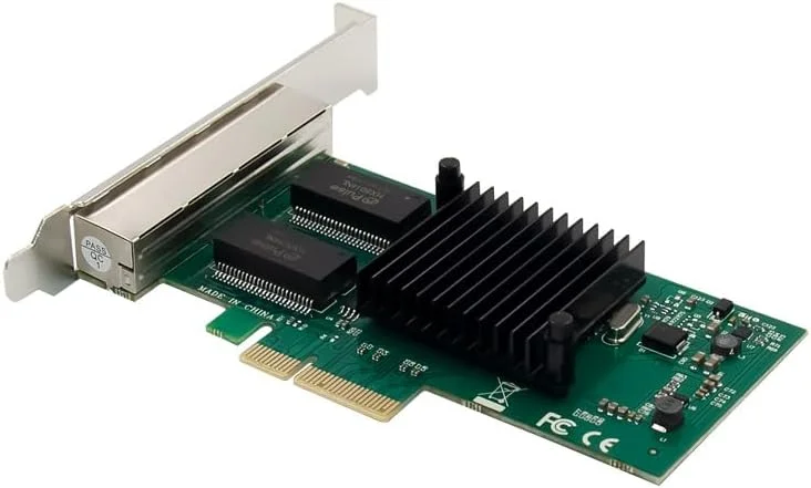 کارت شبکه چهار پورت گیگابیتی اترنت PCI-E X4 با چیپست Intel I350AM4