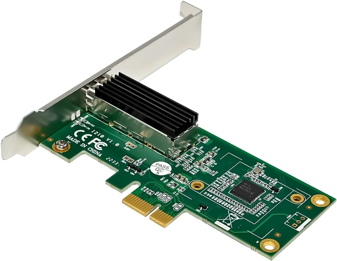 کارت شبکه گیگابیتی InLine با پورت SFP و PCIe x1 برای فیبر نوری 51129A