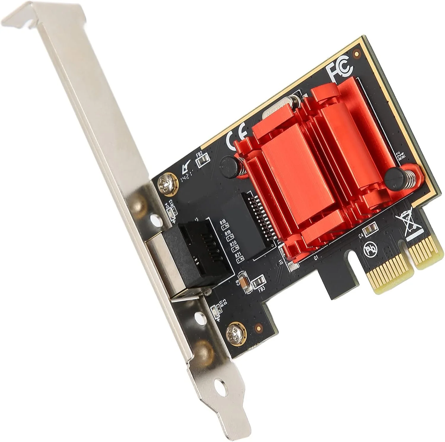 آداپتور شبکه PCIe، کارت اترنت گیگابیتی PCI Express x1 با سرعت 10/100/1000 مگابیت بر ثانیه، کنترلر LAN RJ45، پشتیبانی از عملکرد PXE، برای کامپیوترهای رومیزی