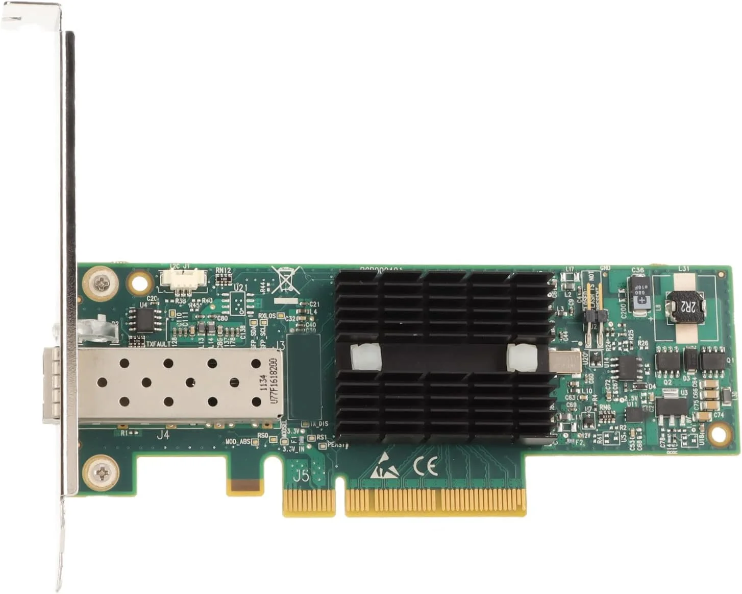 کارت شبکه 10G SFP+ PCIE، آداپتور شبکه 10 گیگابیت بر ثانیه، PCI Express X8، آداپتور شبکه اترنت همگرا، آداپتور LAN اترنت PCI Express پشتیبانی از سرور