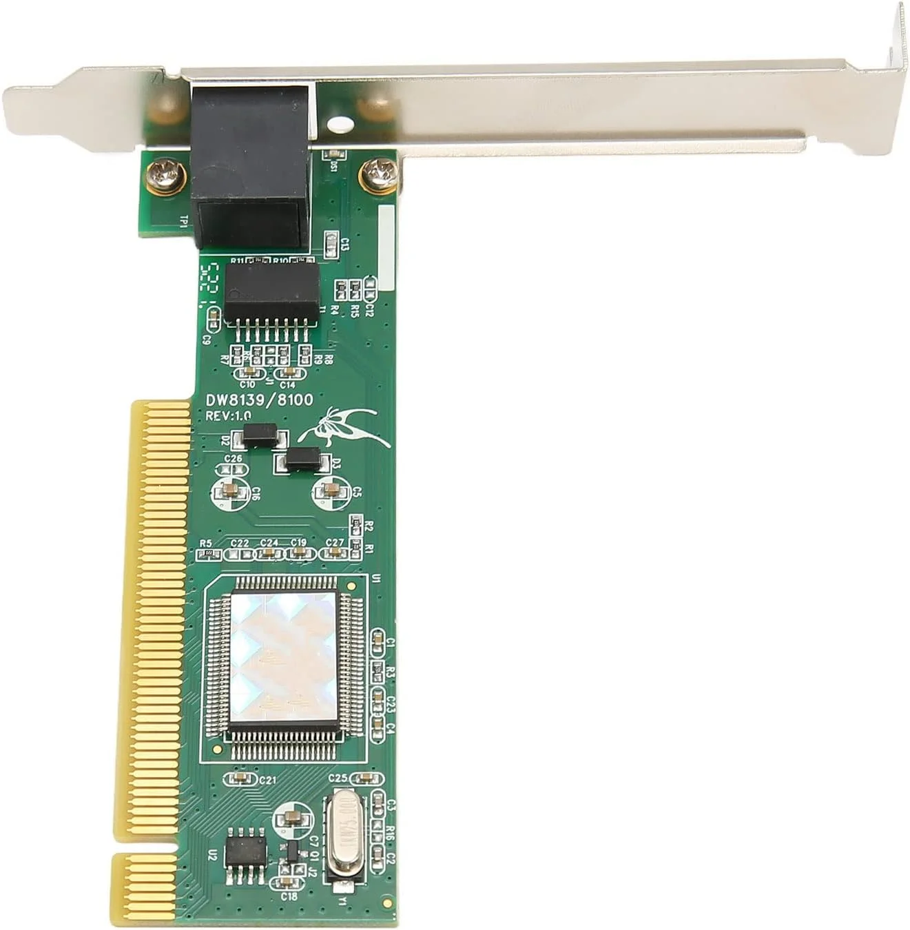 کارت شبکه PCIe با قابلیت تطبیق خودکار 10/100 مگابیت بر ثانیه NIC RJ45 با قابلیت مذاکره خودکار کارت اترنت PCIe برای کامپیوتر