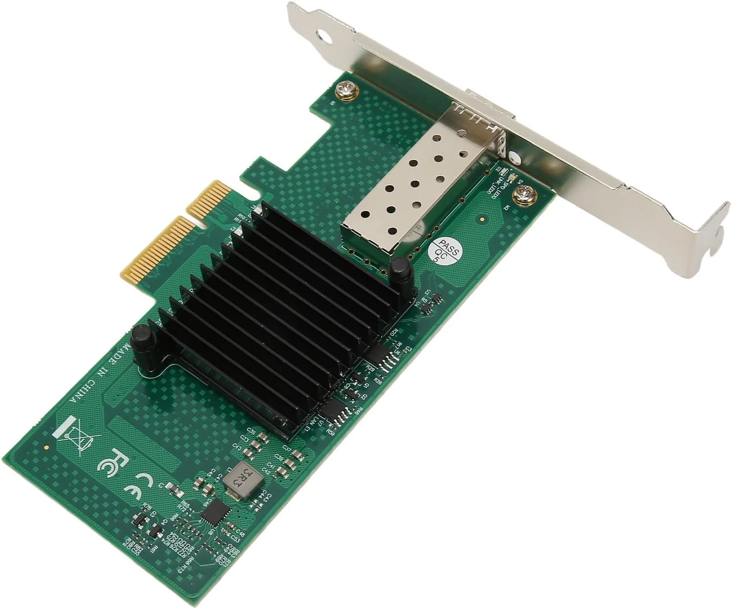 کارت شبکه PCIe، آداپتور شبکه PCI Express X4 SFP LC PCIe هوم ISCSI برای سرور کارت شبکه PCIe، آداپتور شبکه PCI Express X4 SFP LC PCIe هوم ISCSI برای سرور