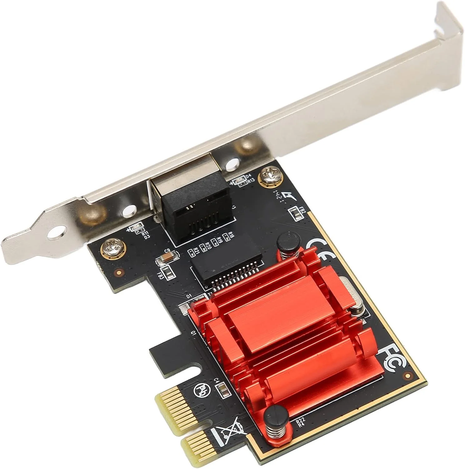 کارت شبکه Pcie، کارت اترنت Pcie با سرعت بالا و پخش حرارت برای کامپیوتر رومیزی PC