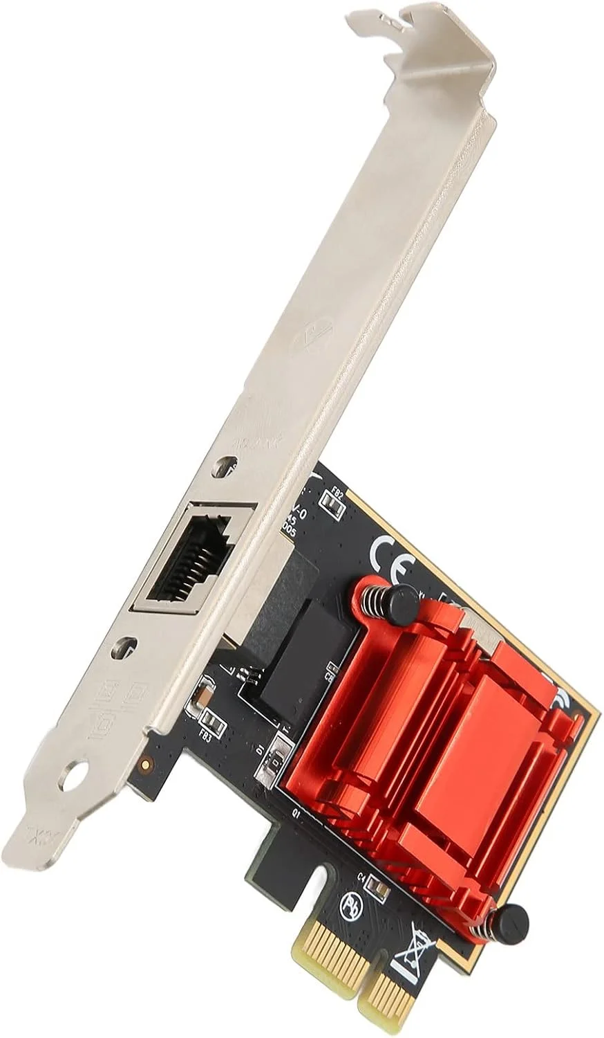 کارت شبکه Pcie، کارت اترنت Pcie با سرعت بالا و پخش حرارت برای کامپیوتر رومیزی PC