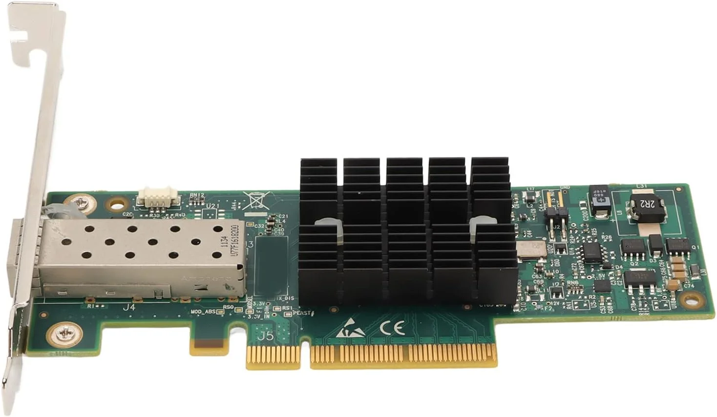کارت شبکه 10Gb SFP+ PCIE، آداپتور شبکه MNPA19XTR SFP+ PCIE کارت شبکه PCIE برای Mellanox ConnectX-2 SFP+، سازگار با ویندوز