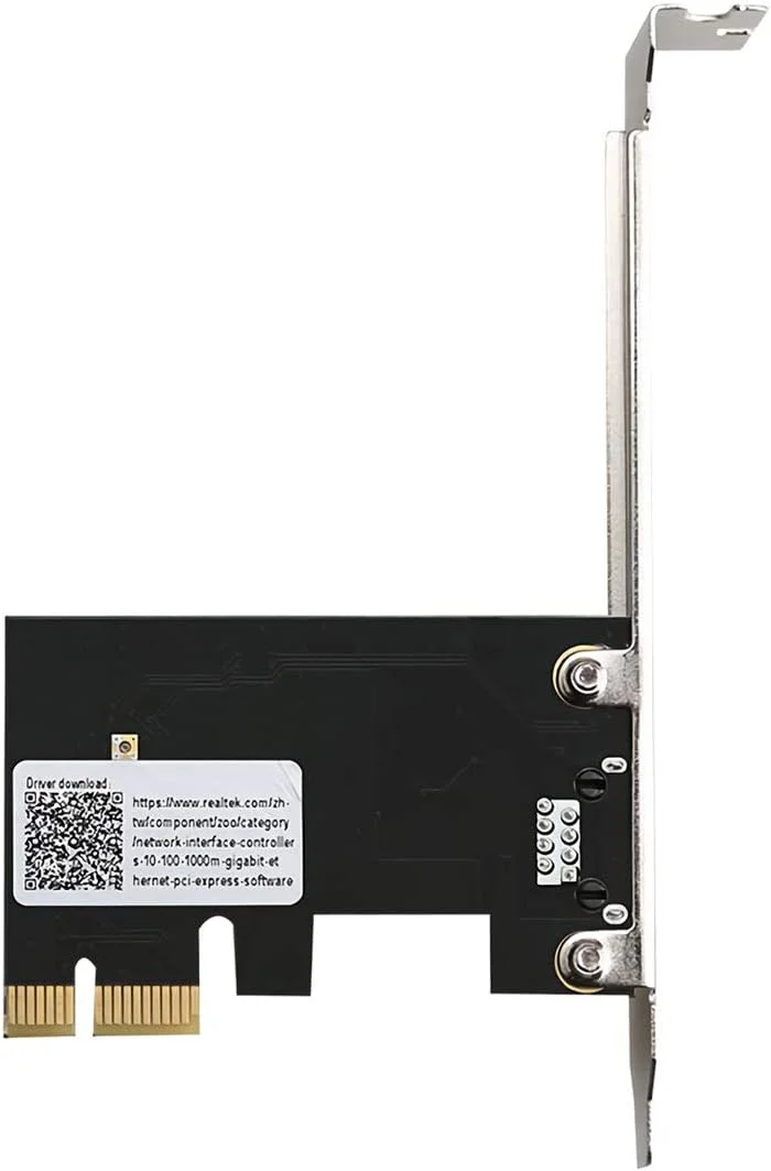 کارت شبکه PCI-E با تراشه Realtek RTL8106، کنترلر PCI-Express 1X، آداپتور تبدیل LAN RJ45 با سرعت 10/100 مگابیت بر ثانیه، مناسب برای خودرو