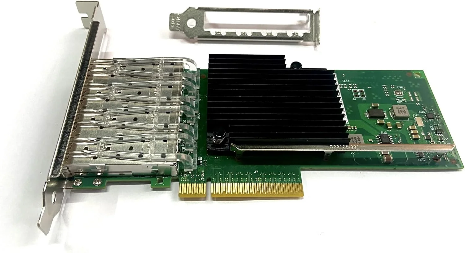 کارت شبکه جدید 10Gb PCI-E اینتل X710DA4 چهار پورت SFP+ LC اترنت Lan آداپتور سرور X710-DA4، PCIE x8,x16 برای ویندوز سرور