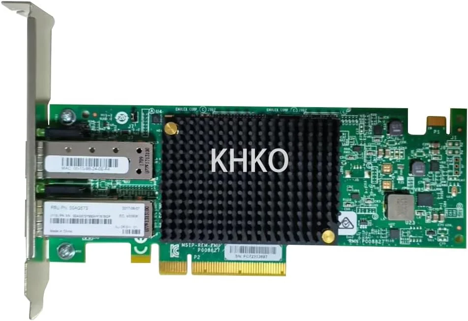 کارت شبکه فیبر نوری دو پورت 10 گیگابیتی اصلی 00AG573 برای IBM SR650 SR950 X3650 SFP+ PCIe (بافل بلند)