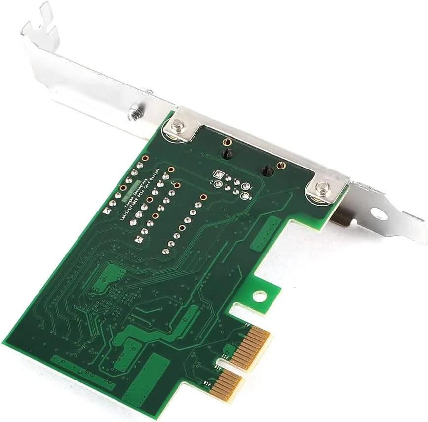 کارت شبکه گیگابیتی اترنت BCM5751 RJ45 PCI-E با سرعت 10/100/1000 مگابیت بر ثانیه