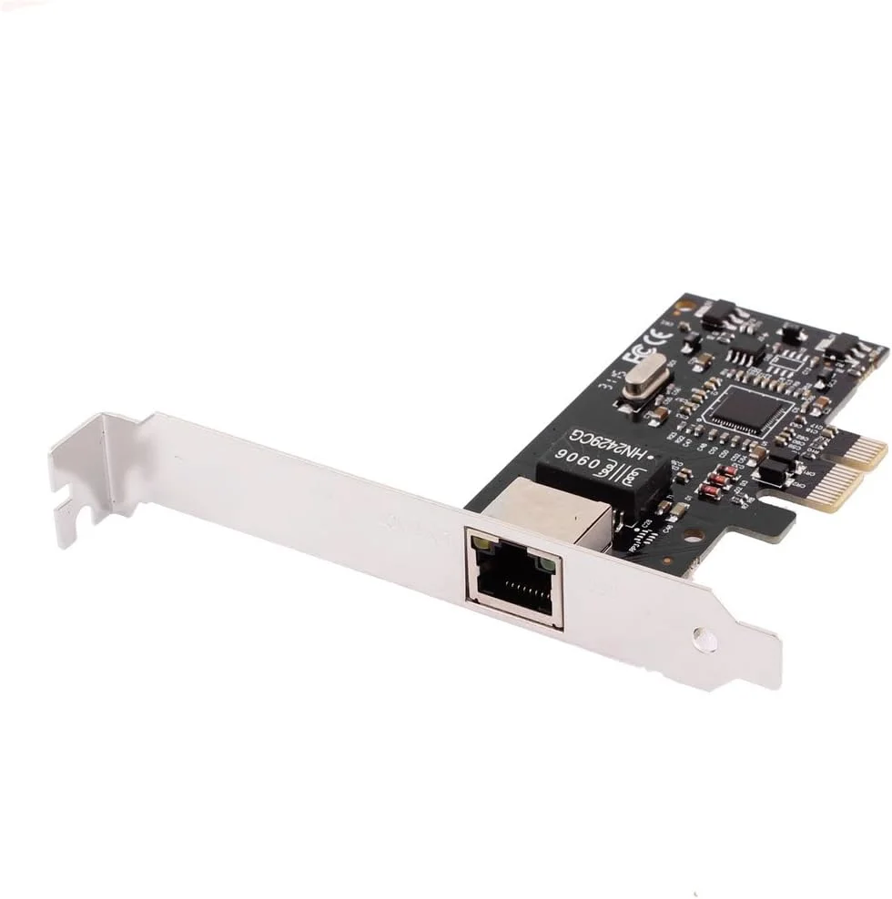 کارت شبکه گیگابیتی اترنت PCI-E Express 10/100/1000Mbps مشکی