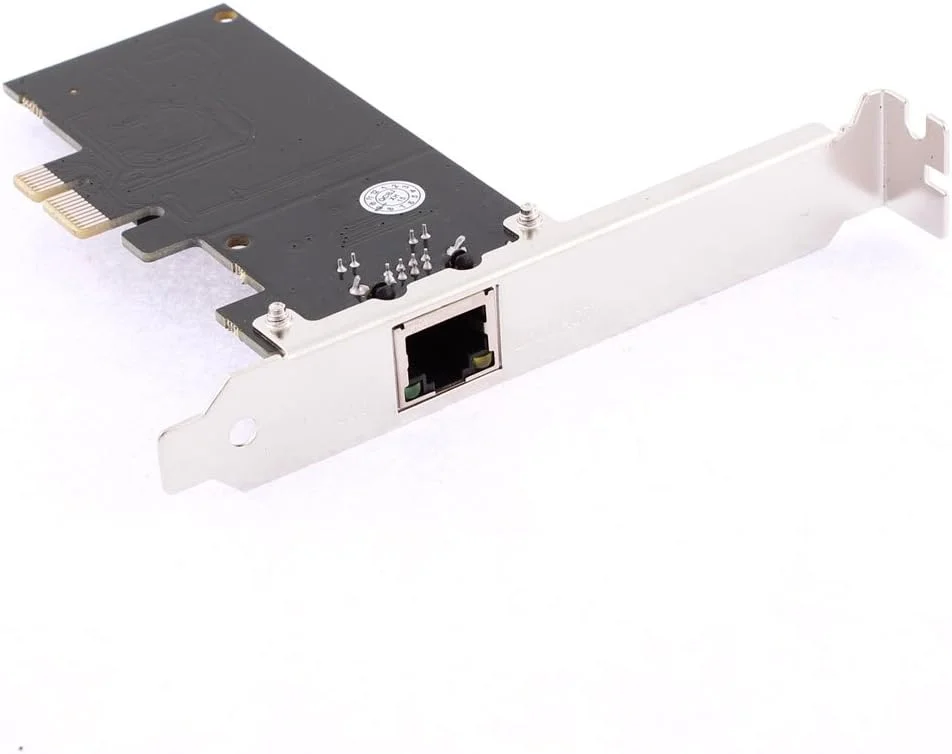 کارت شبکه گیگابیتی اترنت PCI-E Express 10/100/1000Mbps مشکی