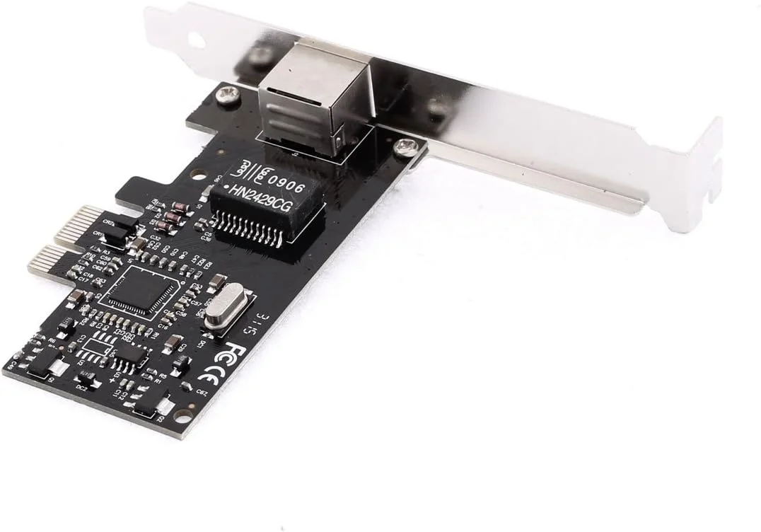 کارت شبکه گیگابیتی اترنت PCI-E Express 10/100/1000Mbps مشکی