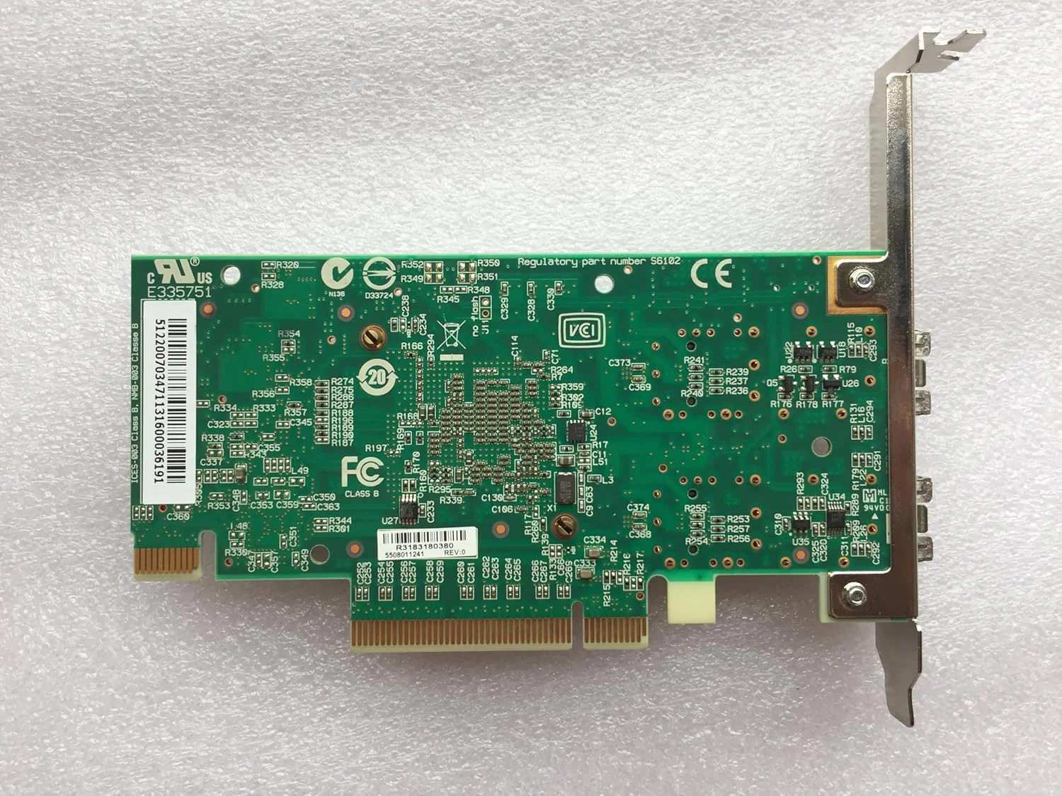 کارت شبکه دو پورت SFN5122F 10Gbe PCIe Adapter