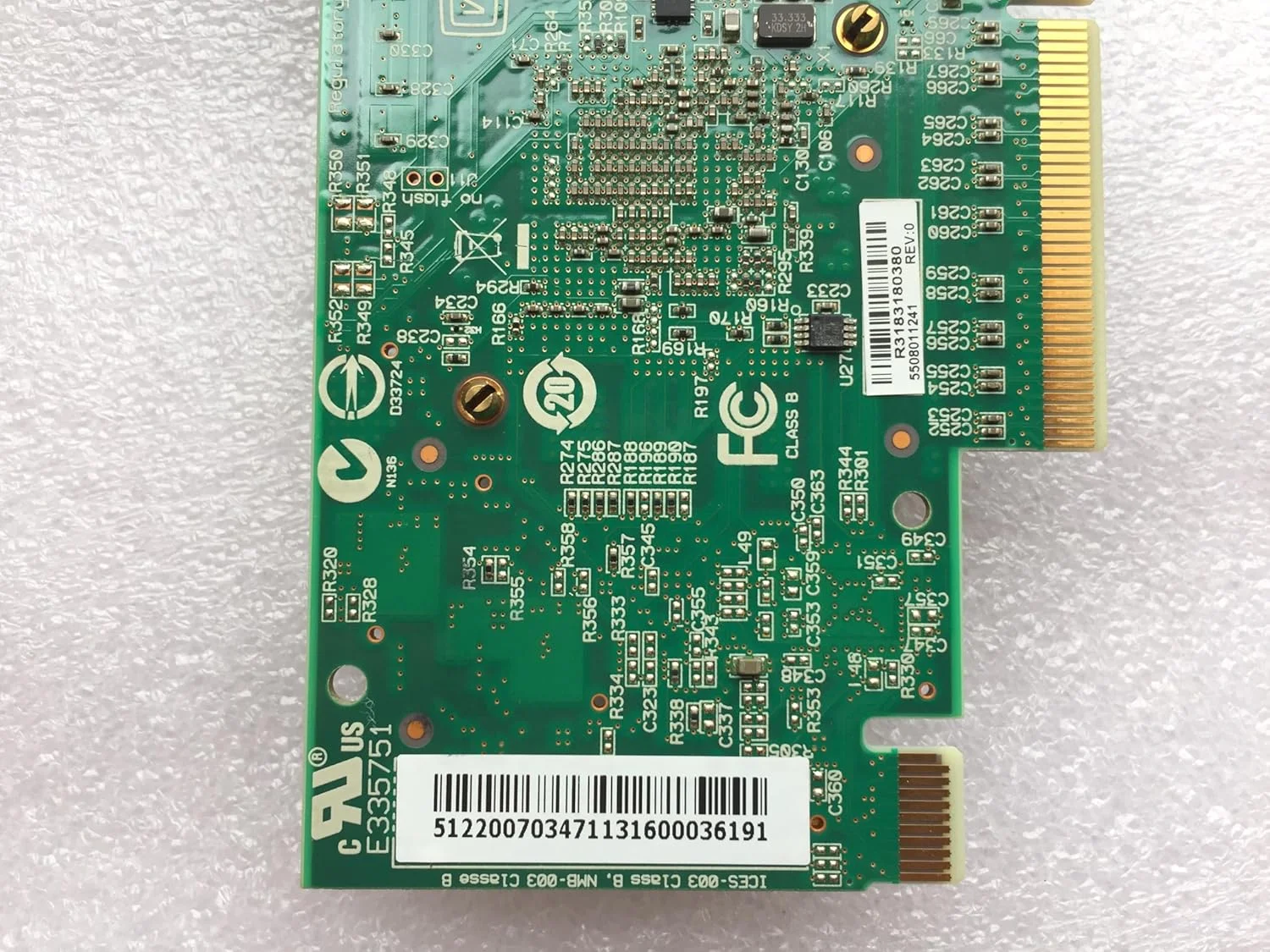 کارت شبکه دو پورت 10Gbe PCIe مدل SFN5122F