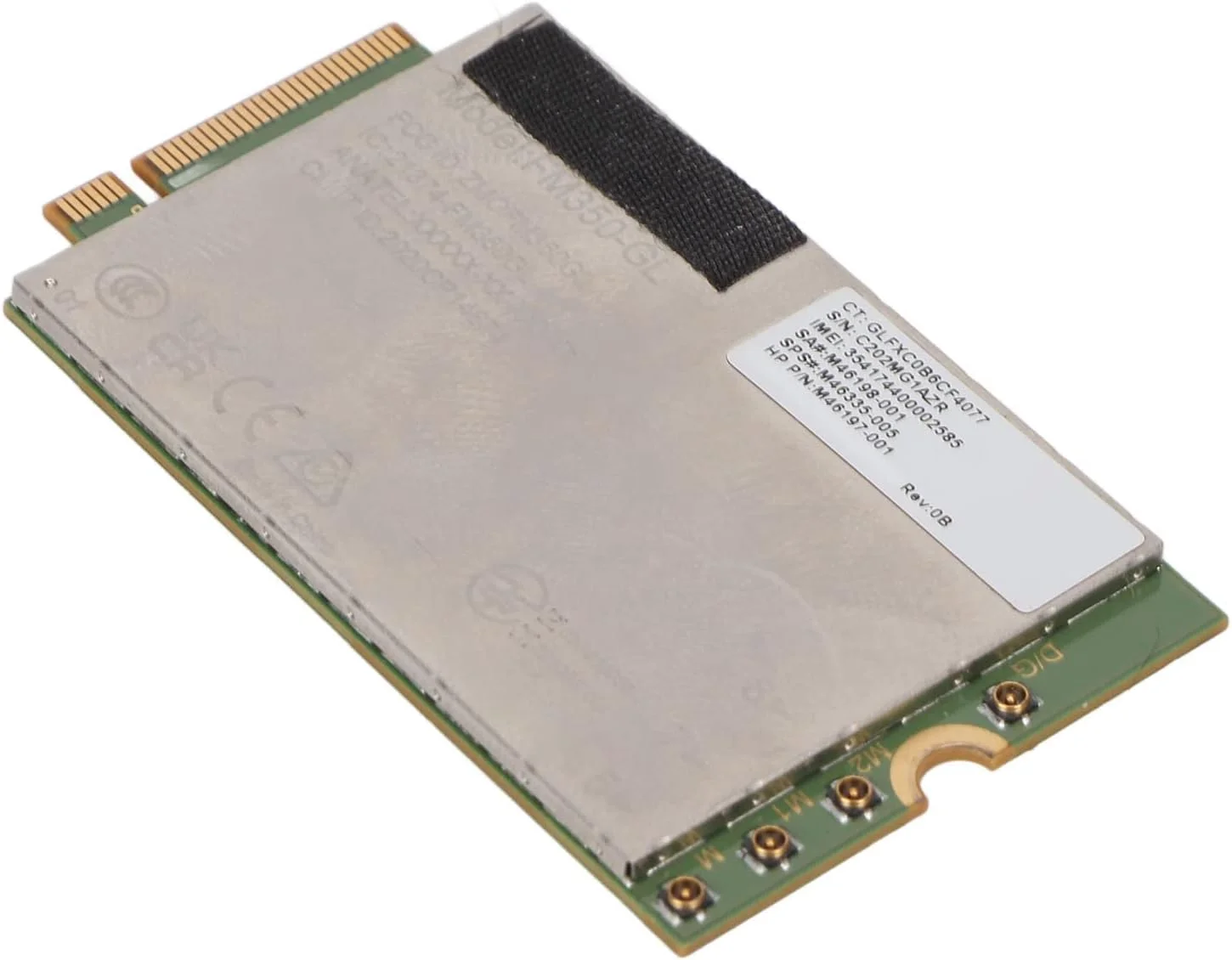 کارت شبکه 5G LTE، کارت شبکه FM350 GL برای ویندوز و لینوکس، ماژول Mini 5G LTE PCIE با سرعت 4.67 گیگابیت بر ثانیه و 1.25 گیگابیت بر ثانیه برای لپ تاپ، دسکتاپ، تبلت، وایرلس M.2